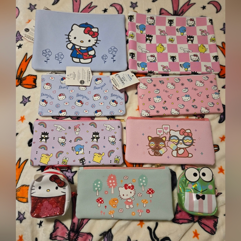 Hello Kitty/Sanrio Pencil Cases